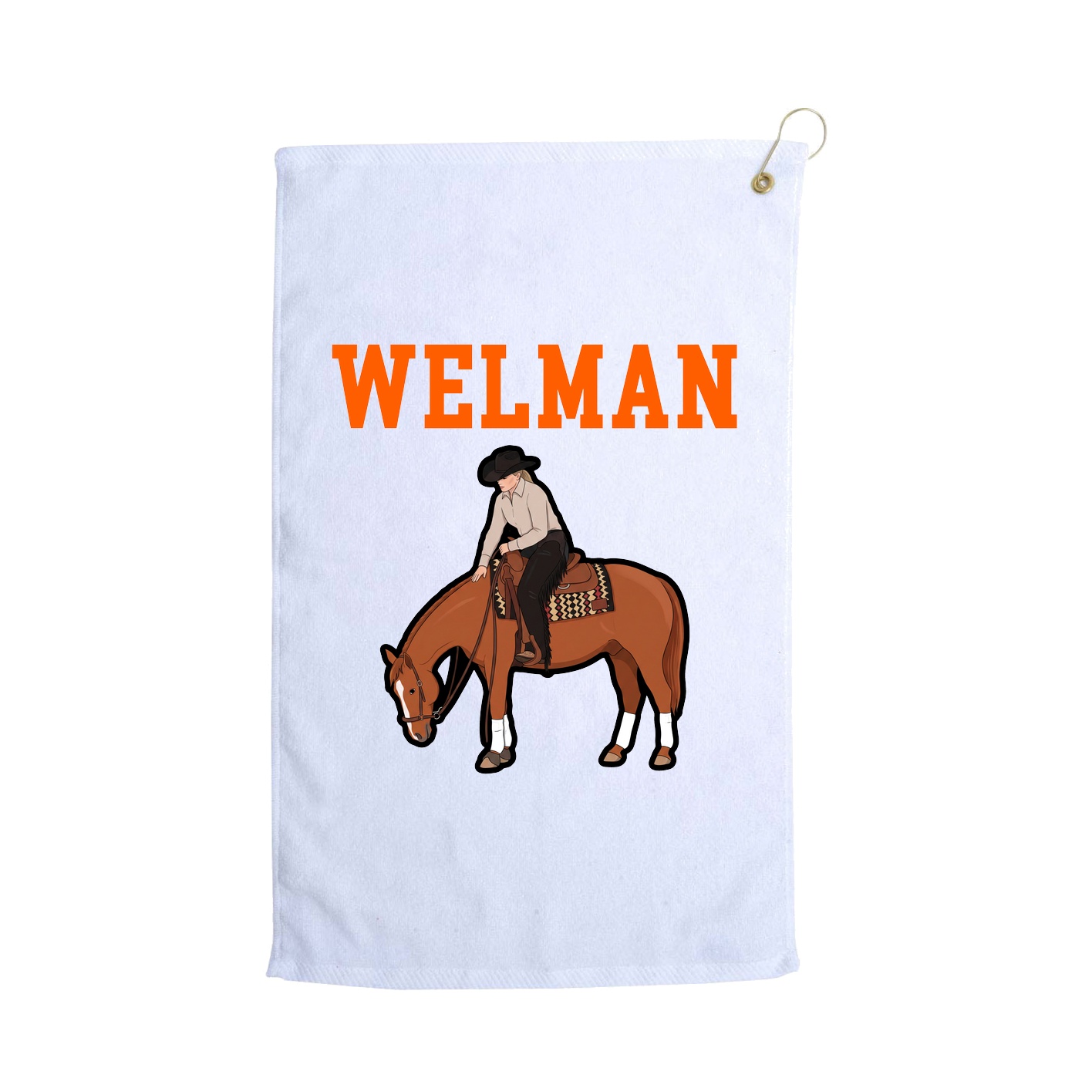 Golf Towel — Shirsey in White