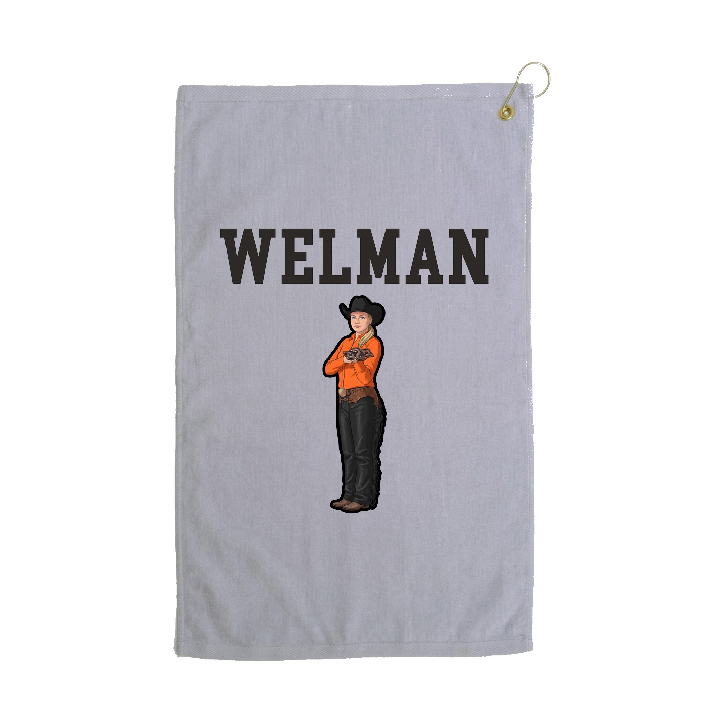 Golf Towel — Shirsey in Grey