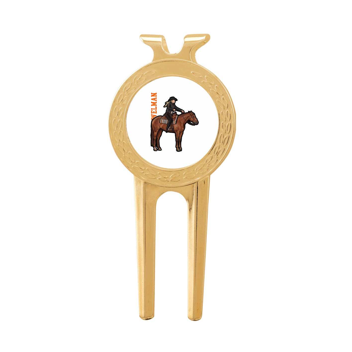 Divot Tool with Ball Marker — Name Vertical in Classic