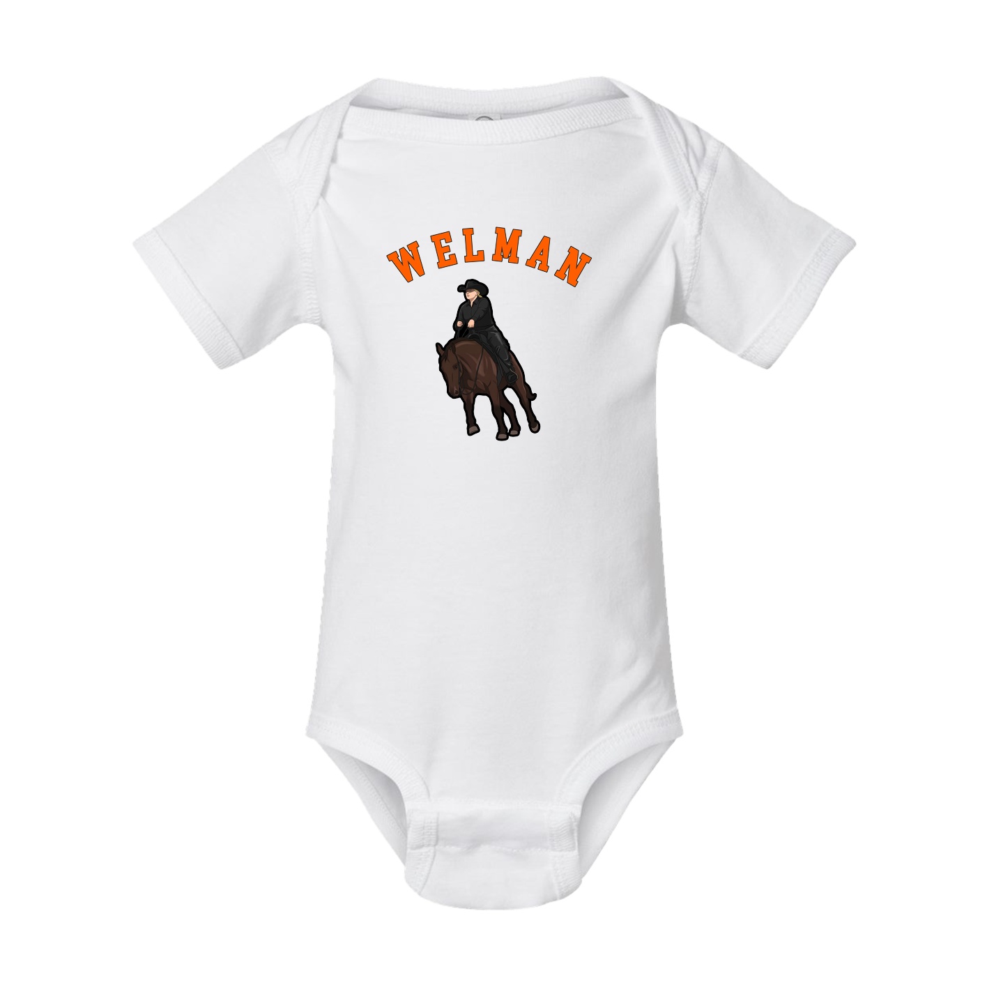 Baby Onesie — Shirsey Arch in White