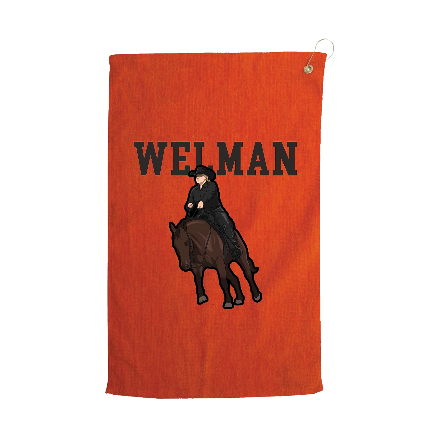 Golf Towel — Shirsey in Orange