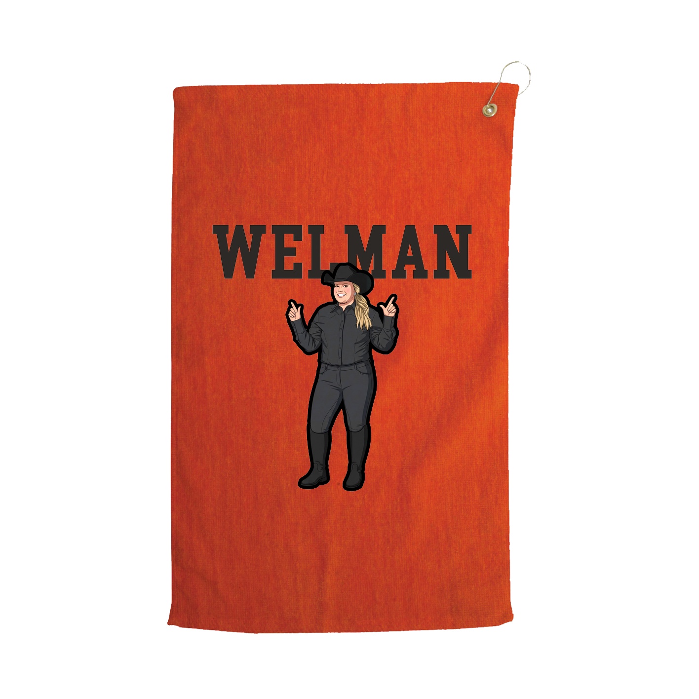 Terry Velour Golf Towel