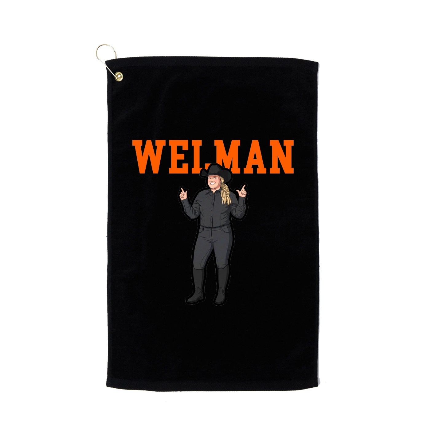 Golf Towel — Shirsey in Black
