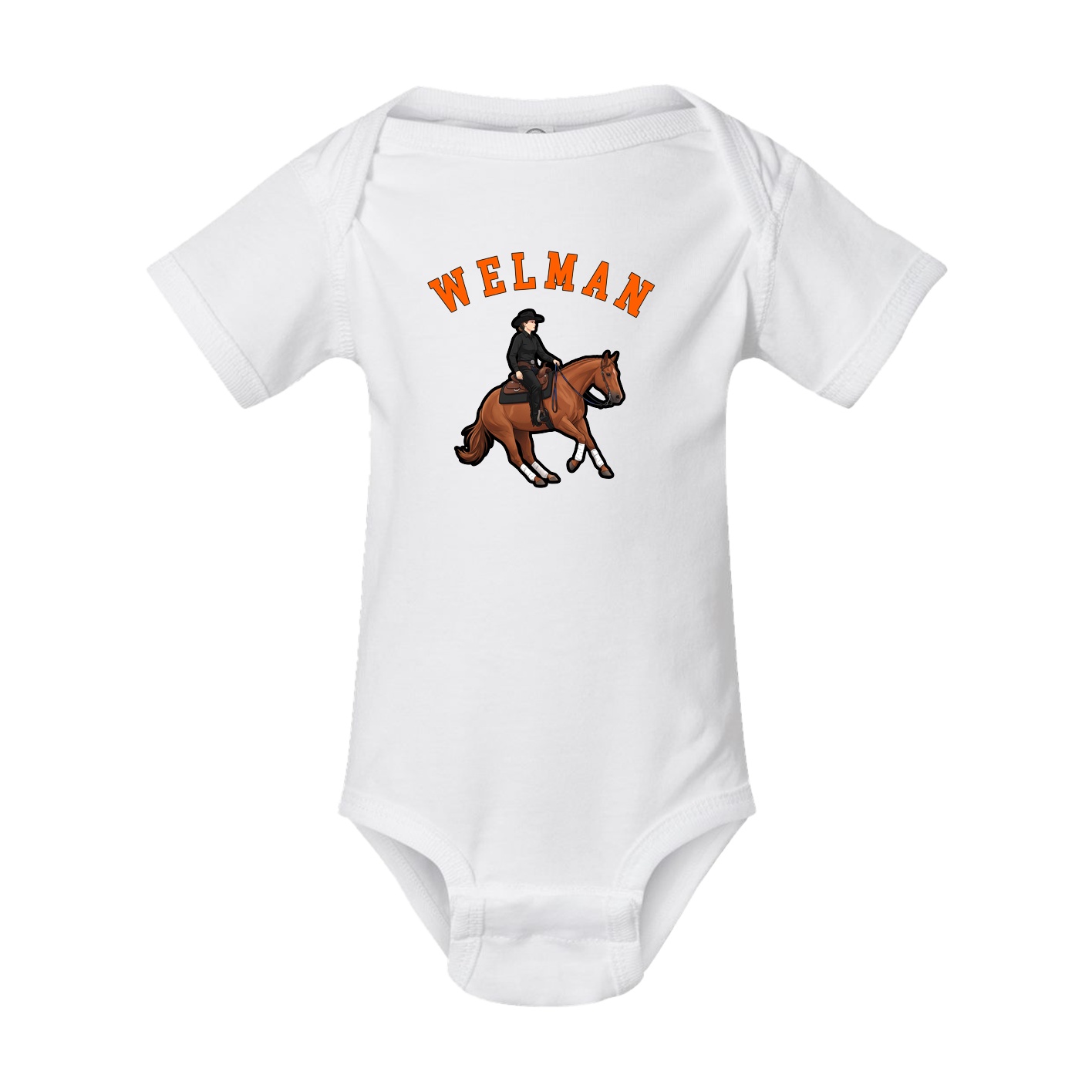 Baby Onesie — Shirsey Arch in White