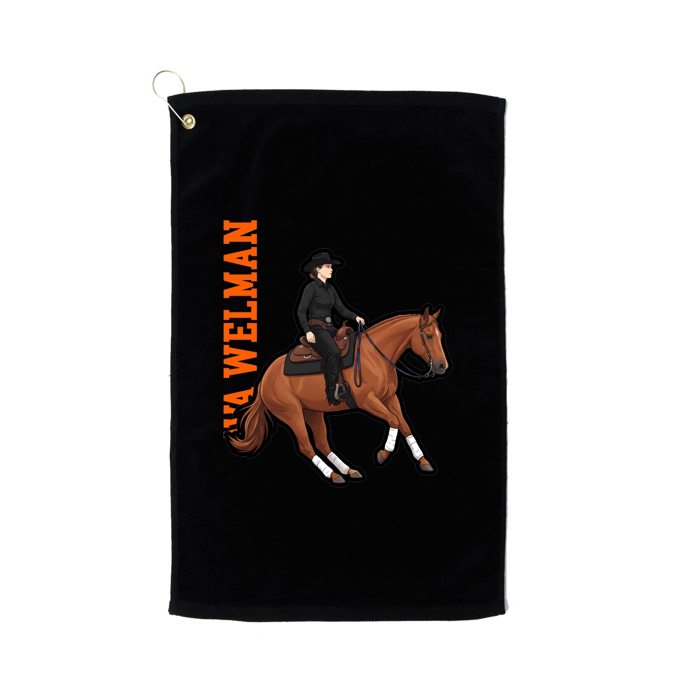 Terry Velour Golf Towel