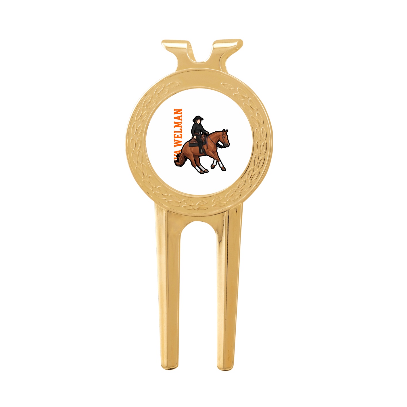 Divot Tool with Ball Marker — Name Vertical in Classic