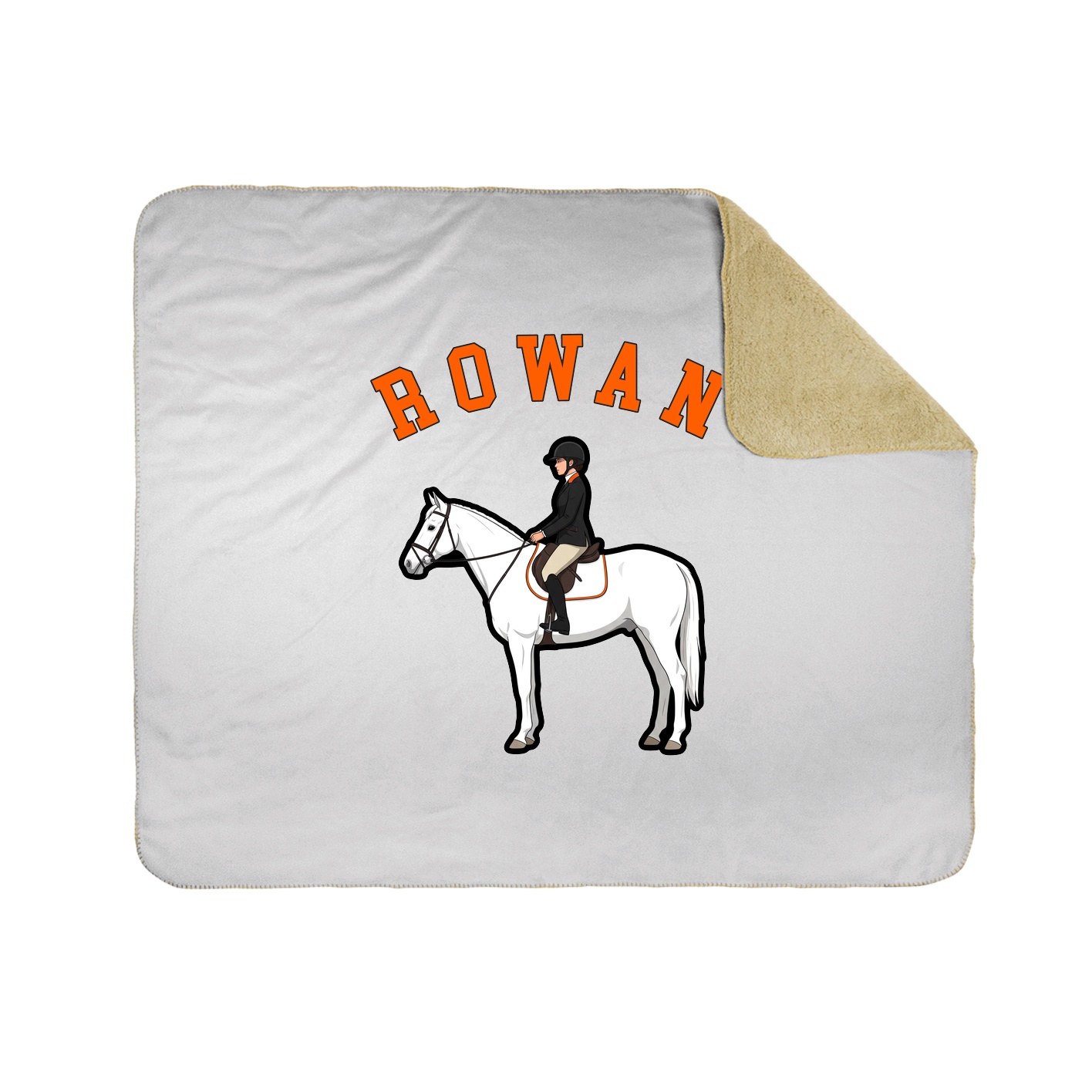 Throw Blanket — Shirsey Arch in White
