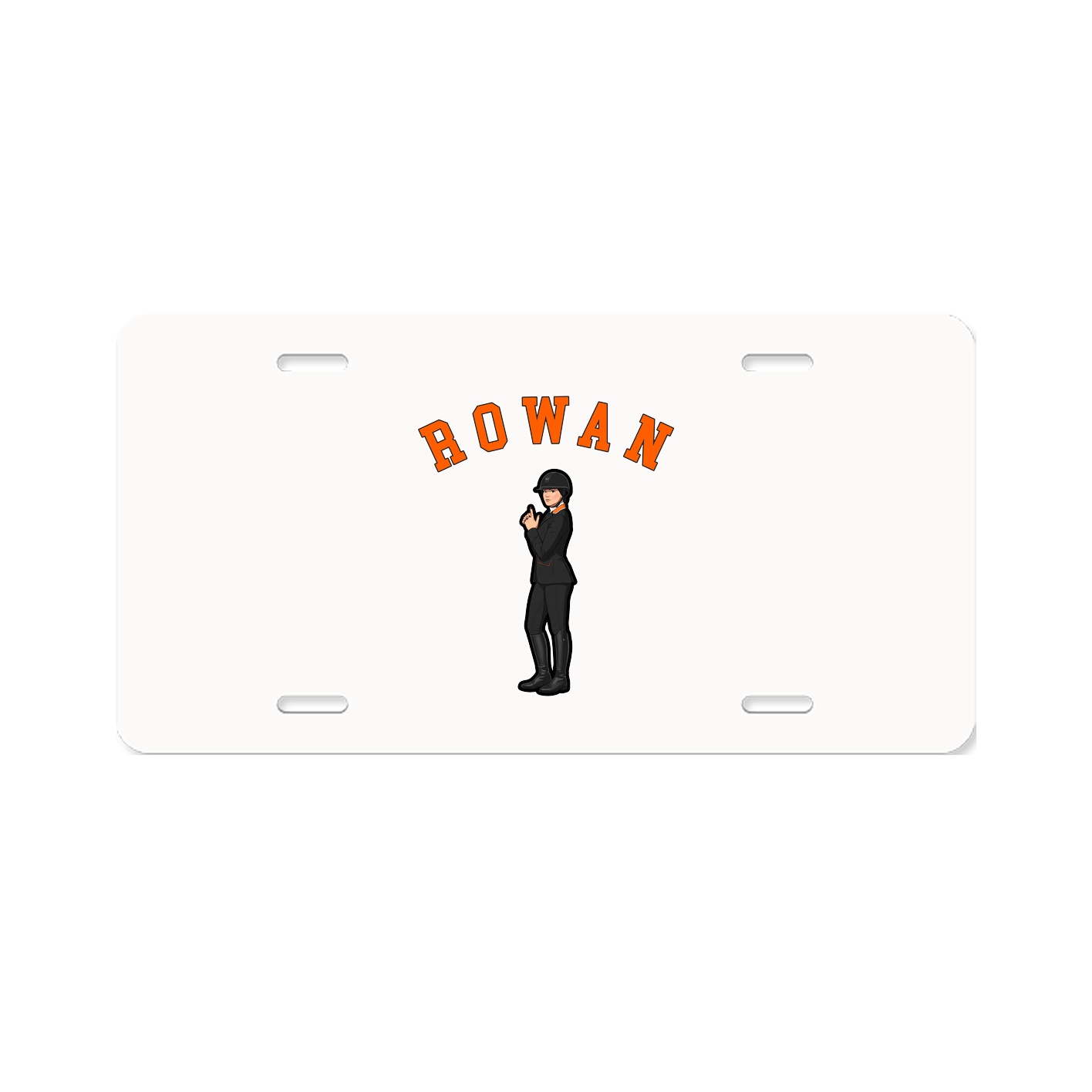 License Plate — Shirsey Arch in Classic