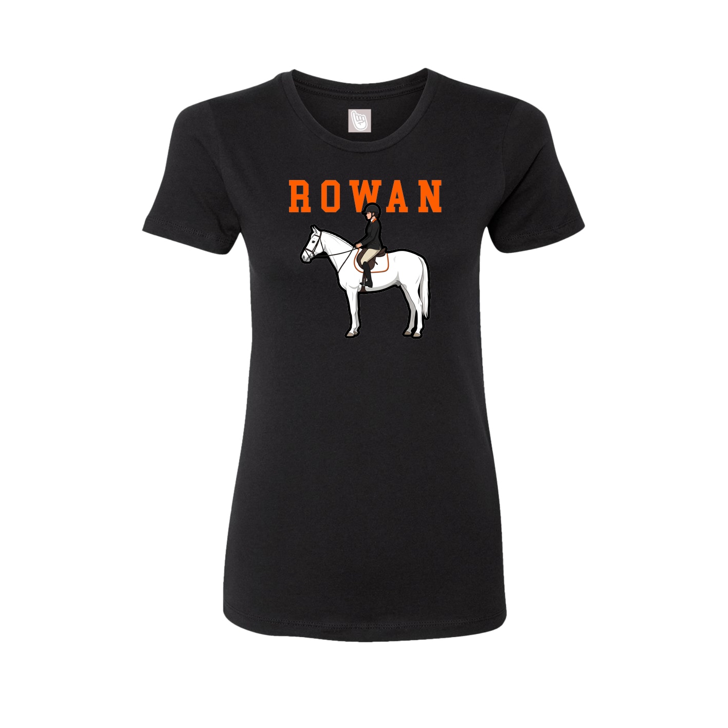 Fitted Women's Tee — Shirsey in Black