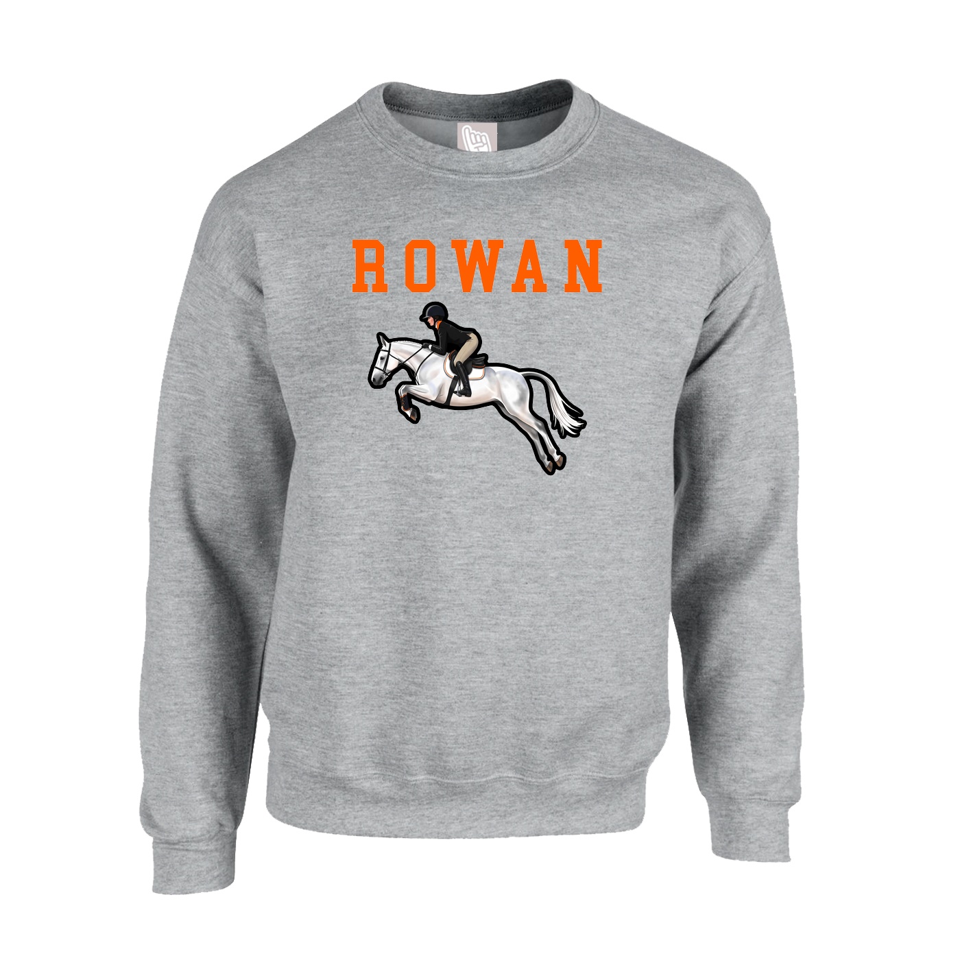 Fleece Crew — Shirsey in Grey