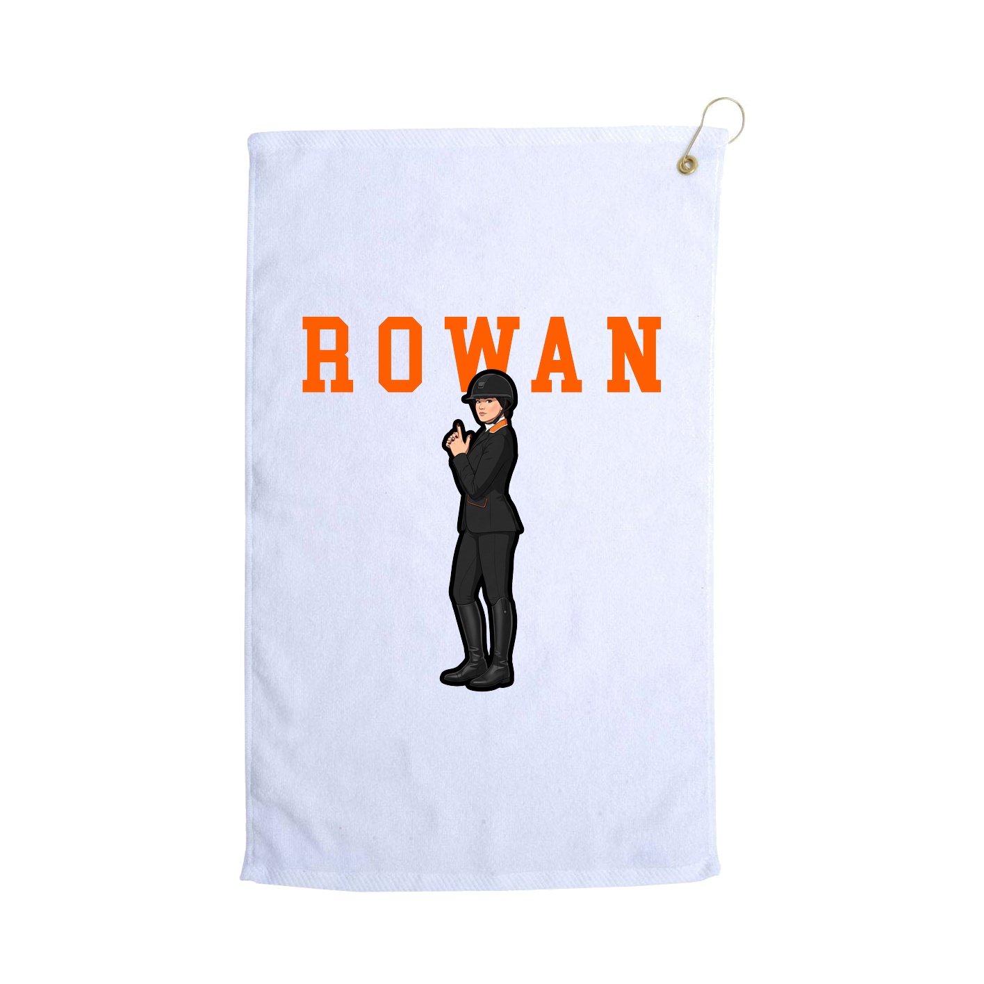 Golf Towel — Shirsey in White