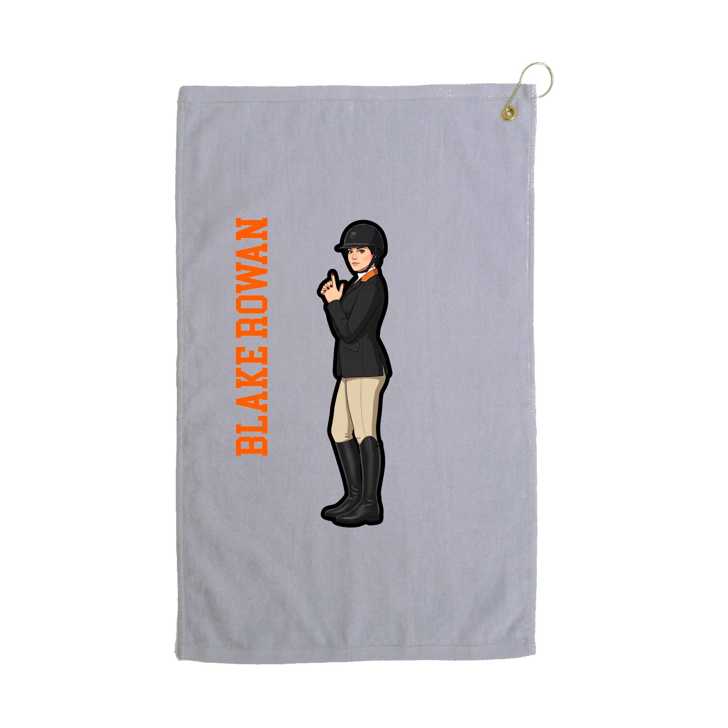 Terry Velour Golf Towel