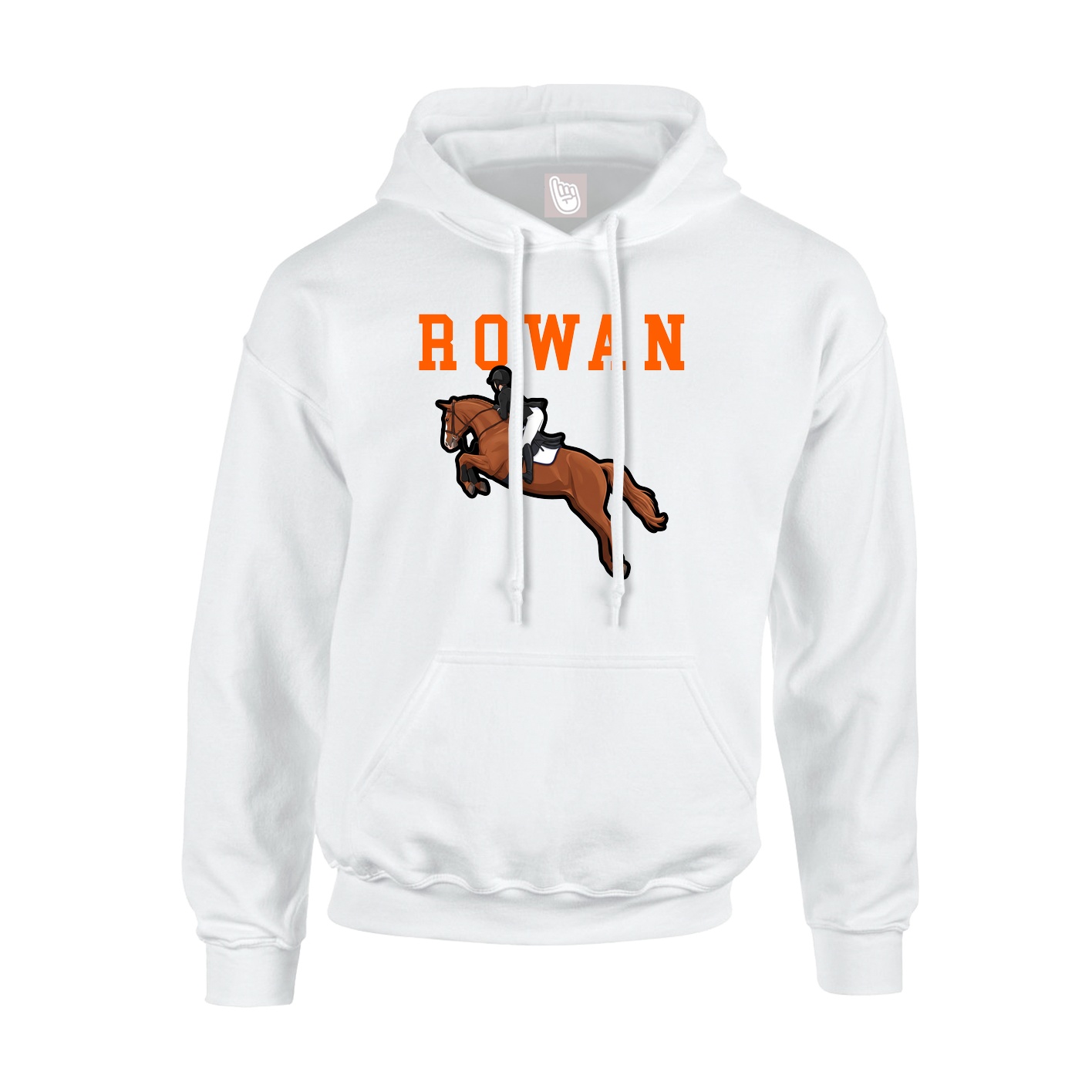 Hoodie — Shirsey in White