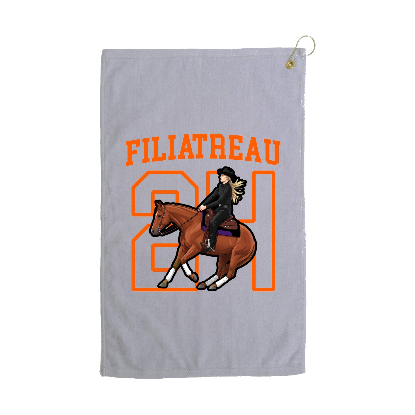 Golf Towel — Shirsey in Grey