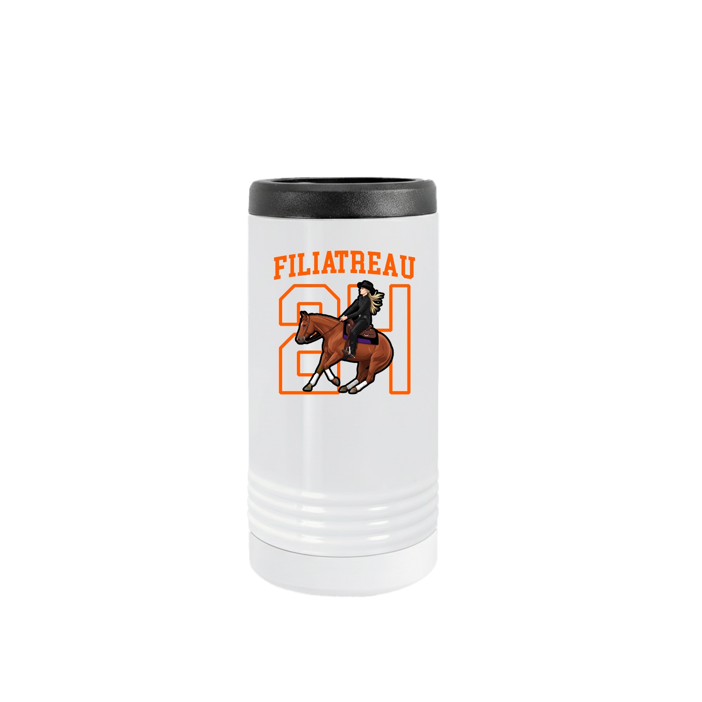 Slim Beverage Holder — Shirsey in White
