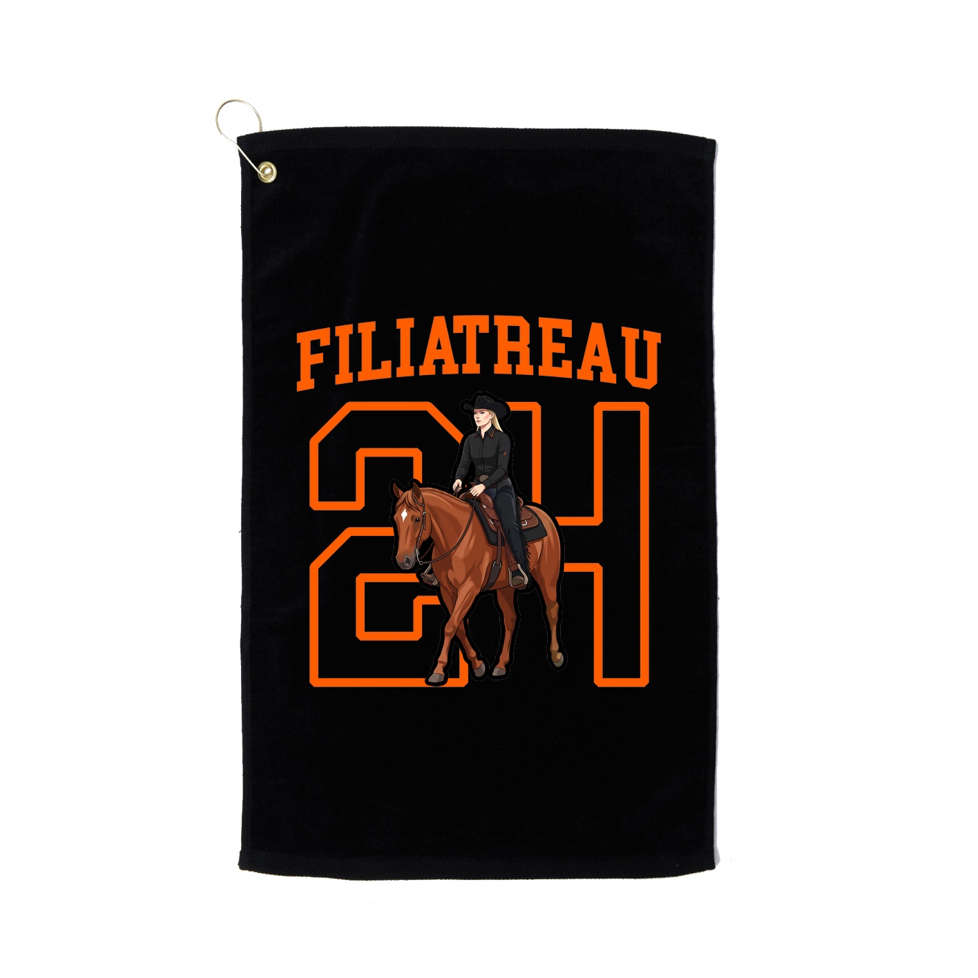 Golf Towel — Shirsey in Black