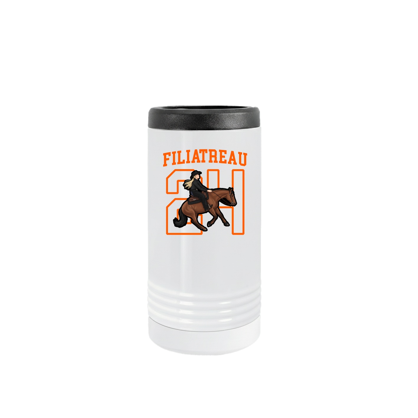 Slim Beverage Holder — Shirsey in White