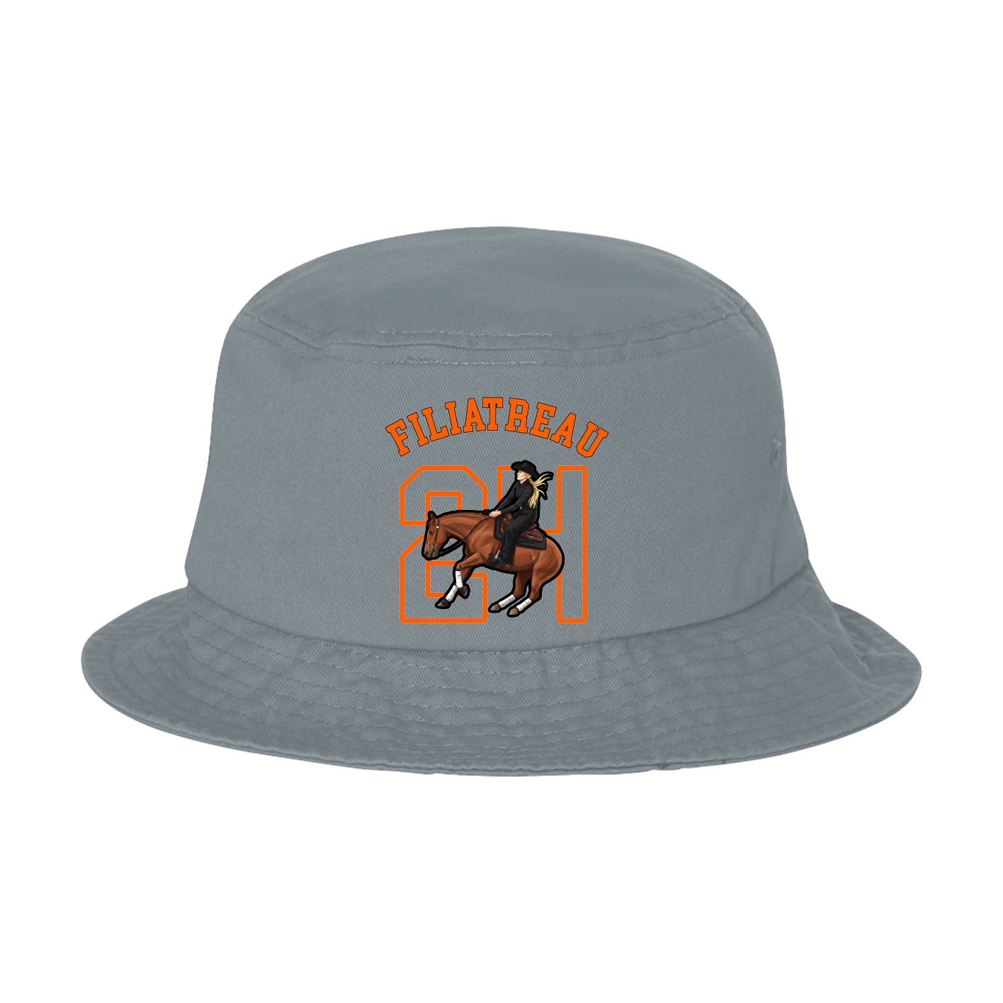 Bucket Cap — Shirsey Arch in Grey