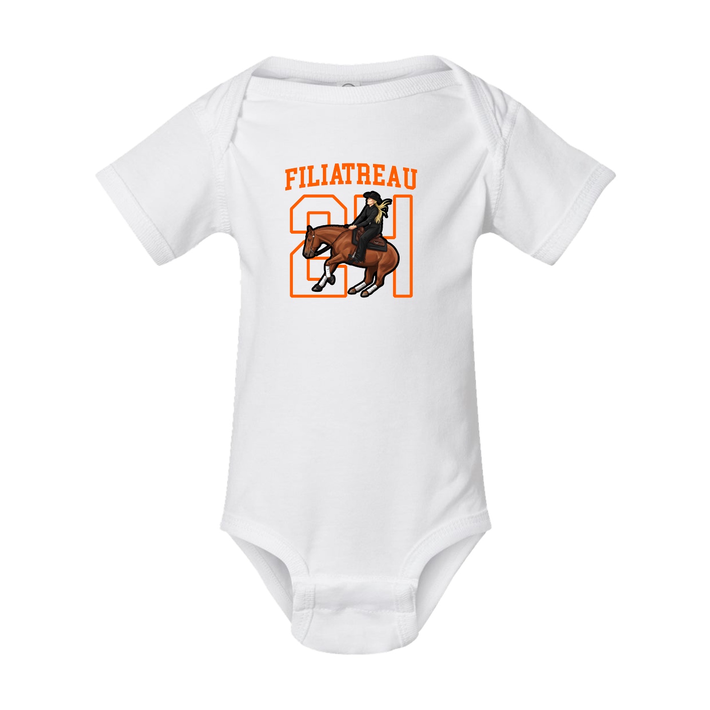 Baby Onesie — Shirsey in White