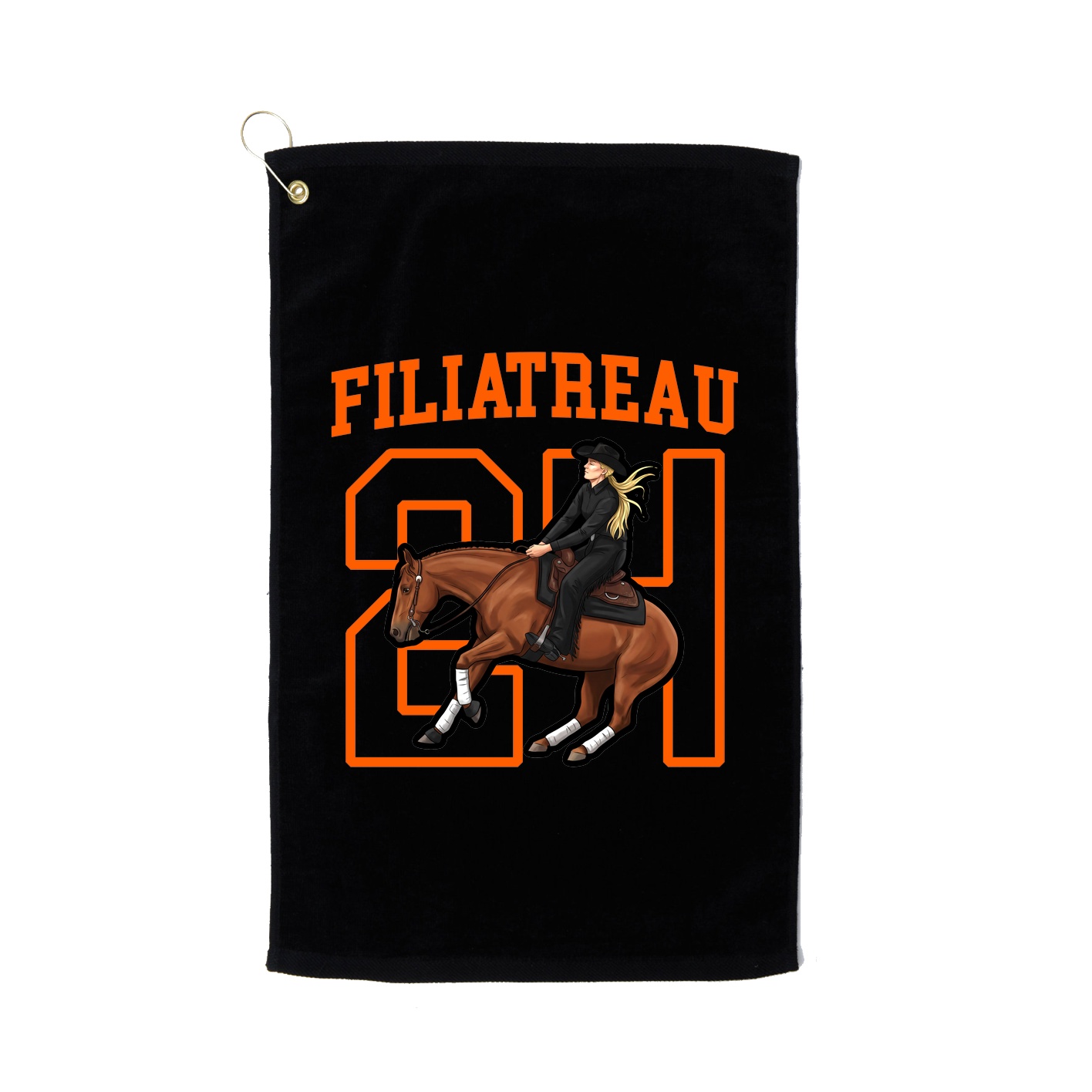 Golf Towel — Shirsey in Black