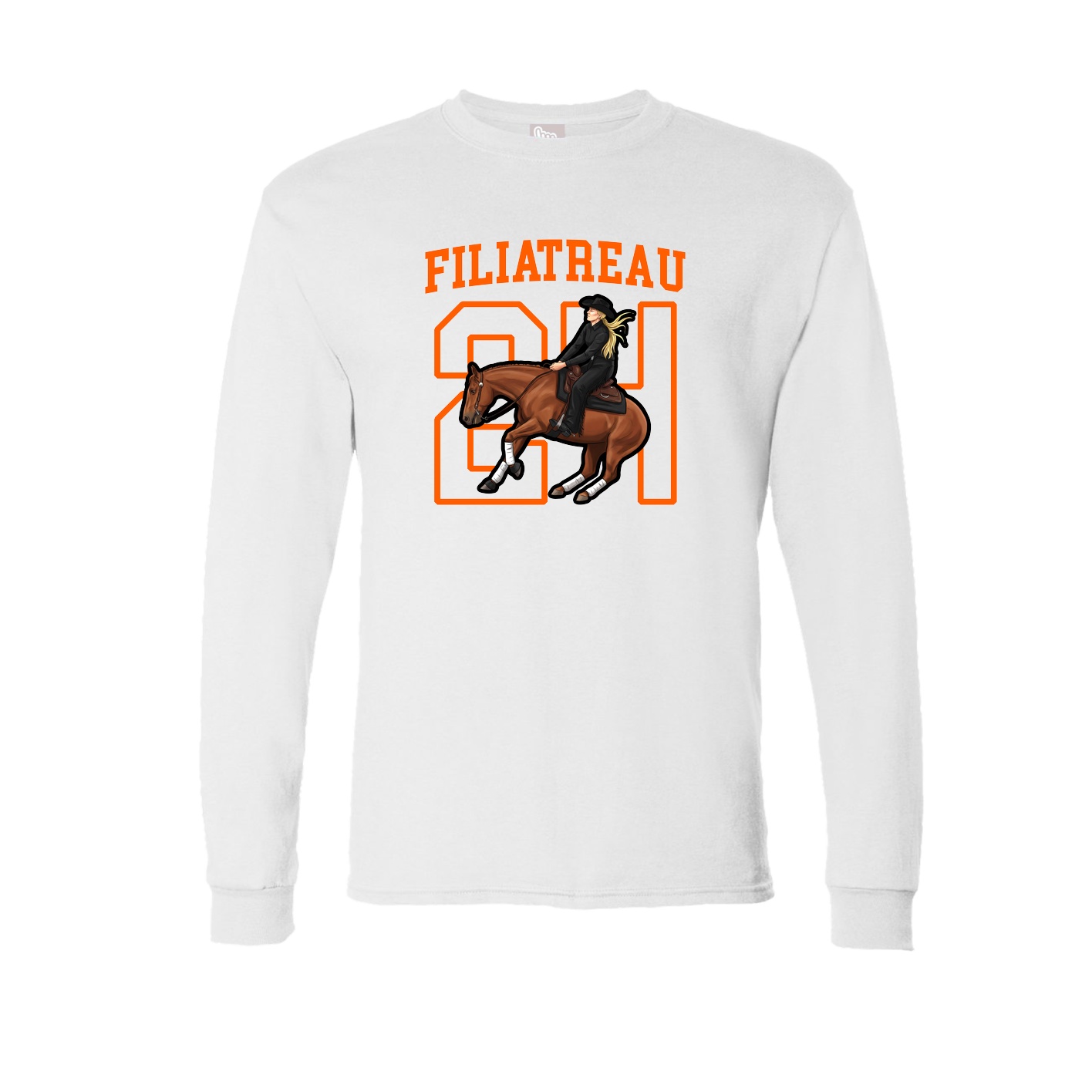 Long Sleeve Tee — Shirsey in White