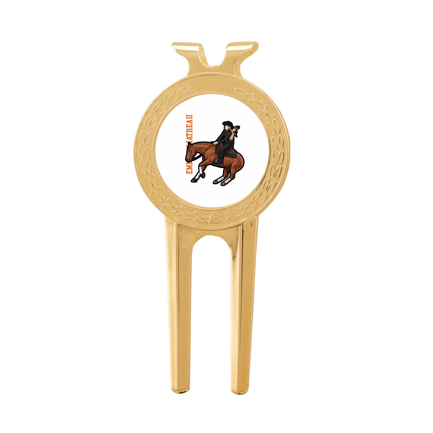 Divot Tool with Ball Marker — Name Vertical in Classic