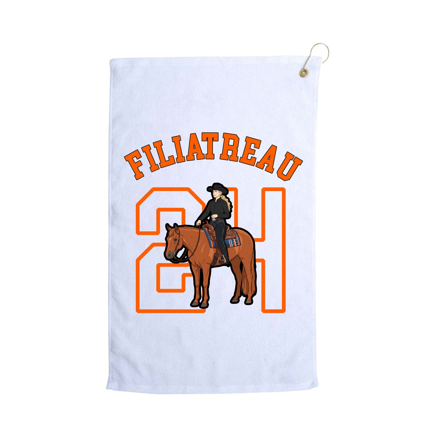 Terry Velour Golf Towel