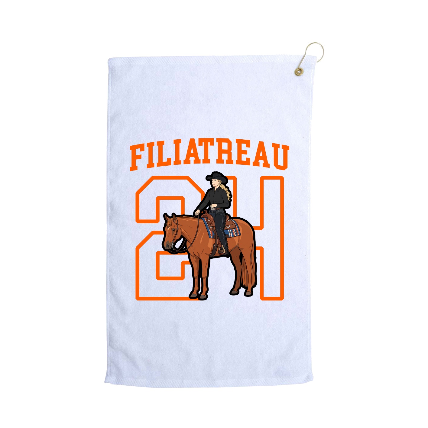 Golf Towel — Shirsey in White