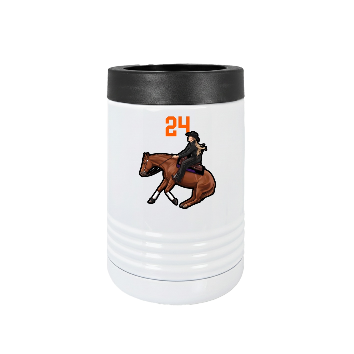 Beverage Holder — Number Top in White