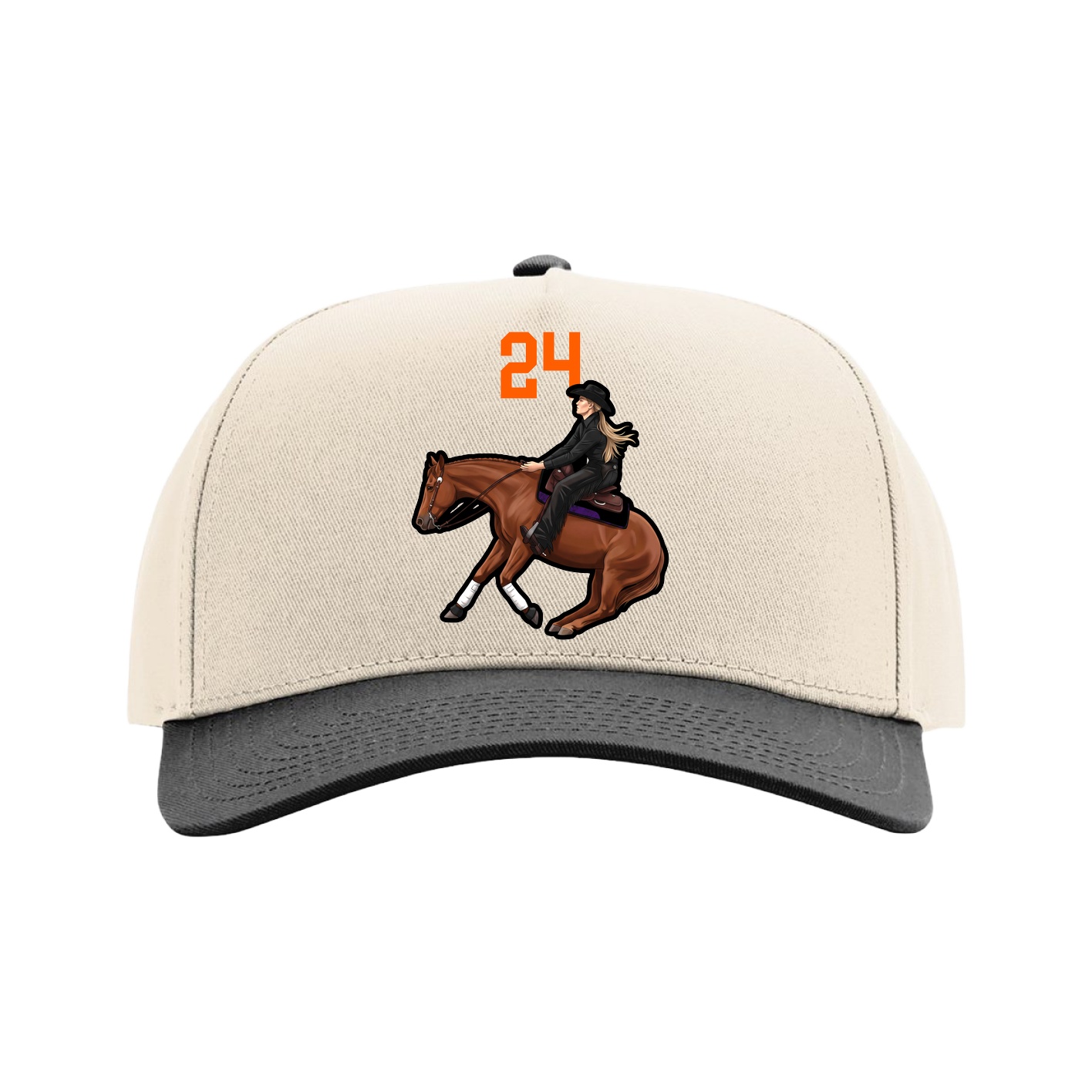 Full Fabric Five-Panel Champ Cap