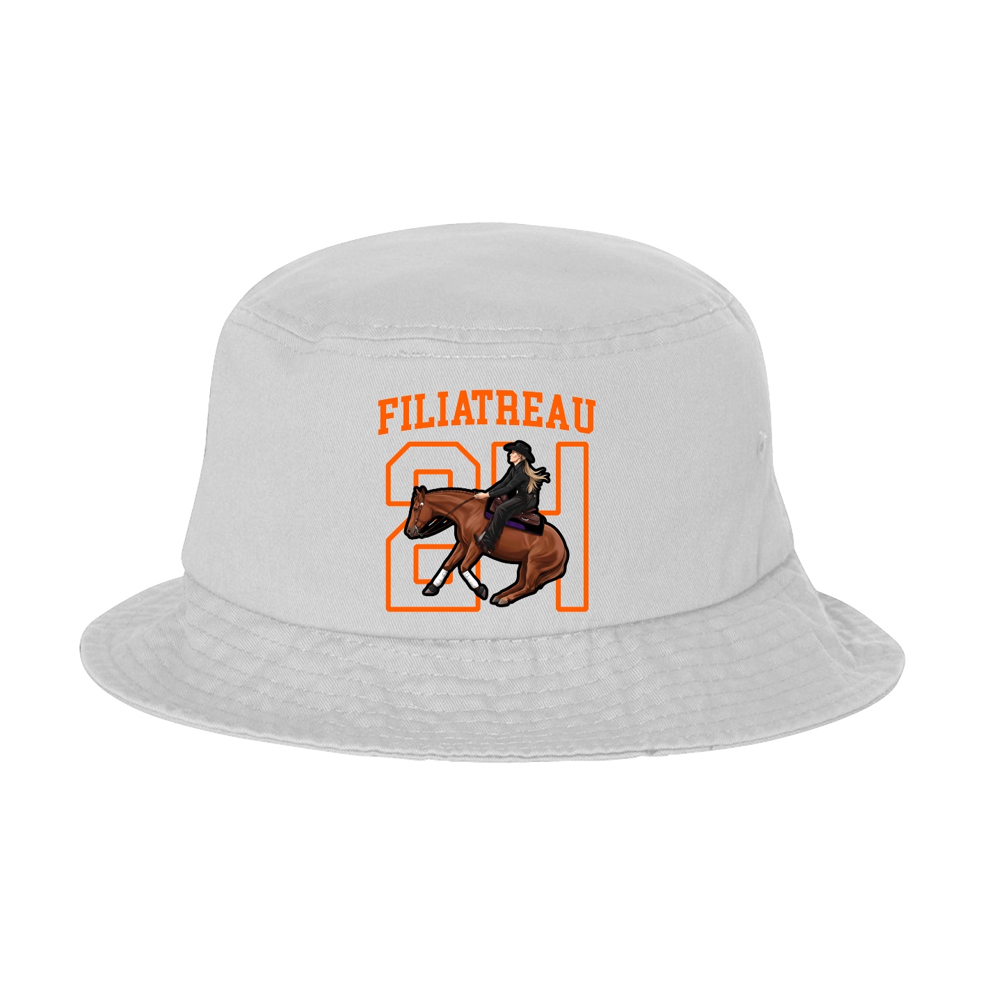 Bucket Cap — Shirsey in White