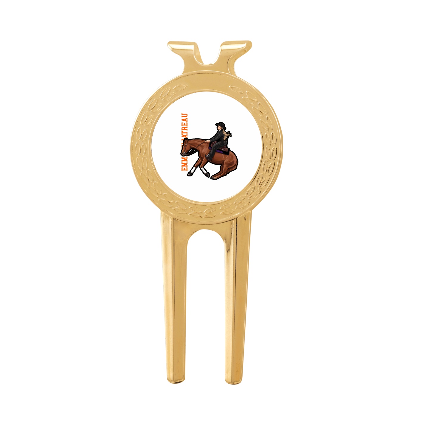 Divot Tool with Ball Marker — Name Vertical in Classic