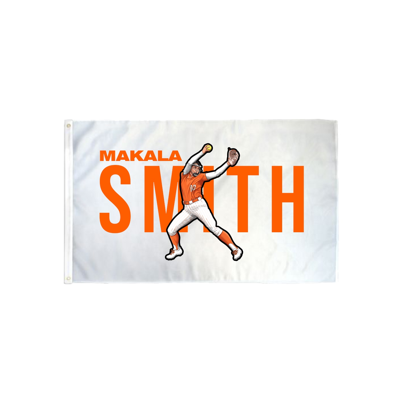 3x5 Flag — Player Name in Classic