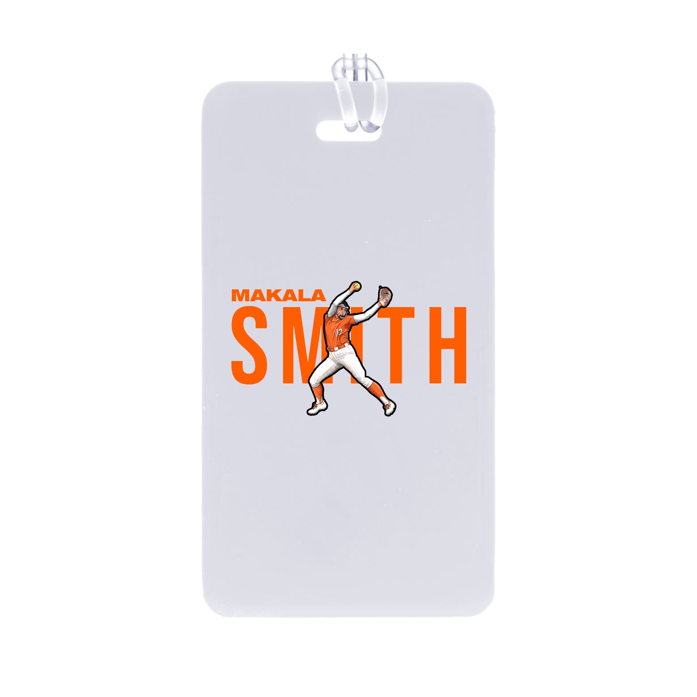 Bag Tag — Player Name in Classic