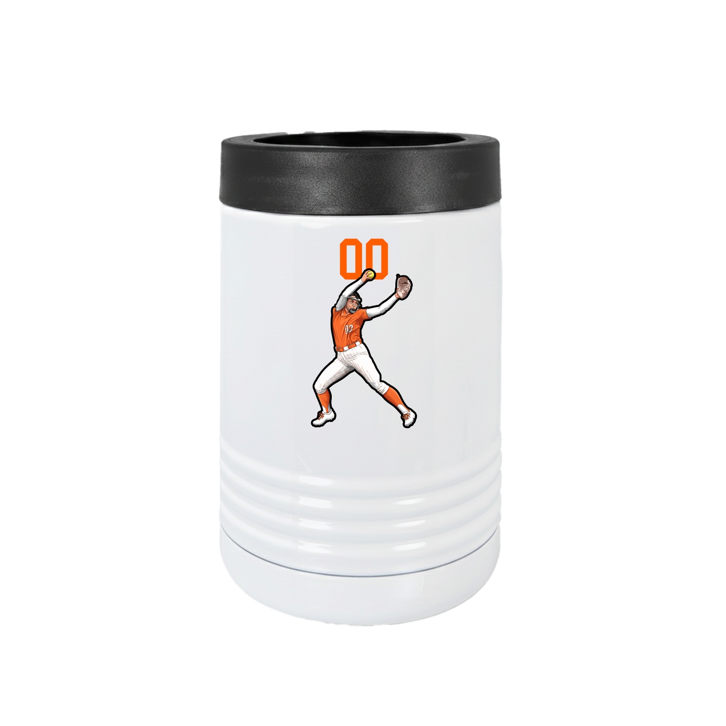 Beverage Holder — Number Top in White