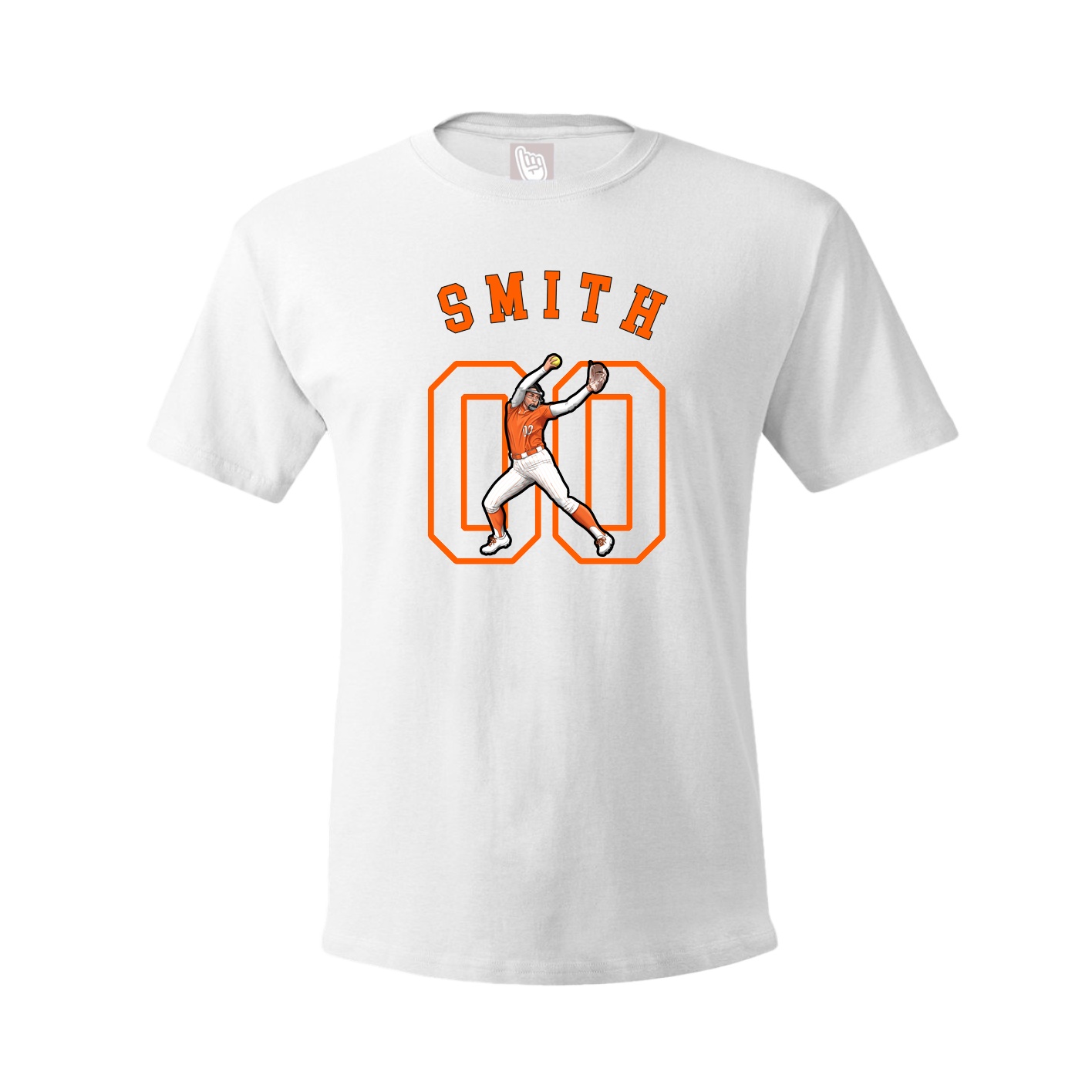 Youth Tee — Shirsey Arch in White