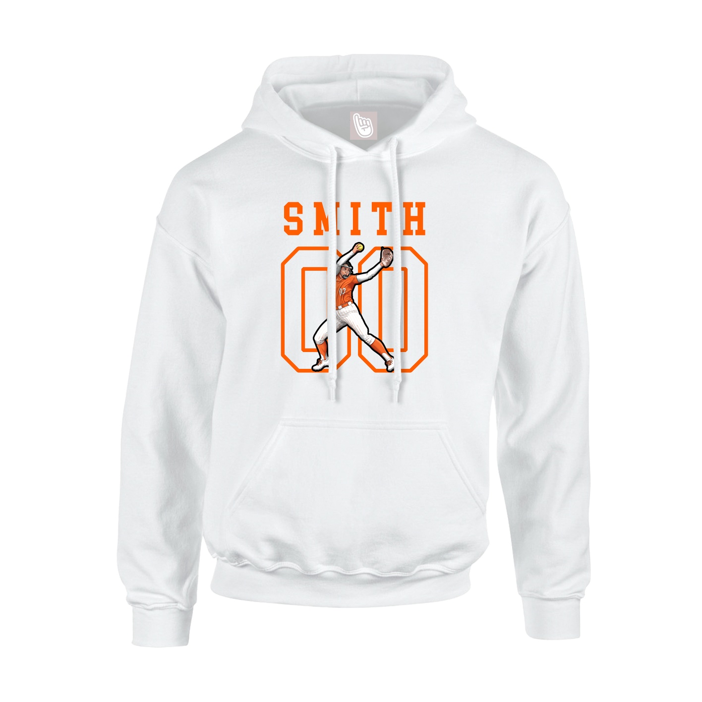 Youth Hoodie — Shirsey in White