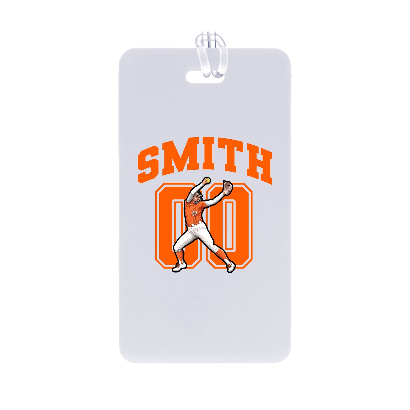 Bag Tag — Number in Classic