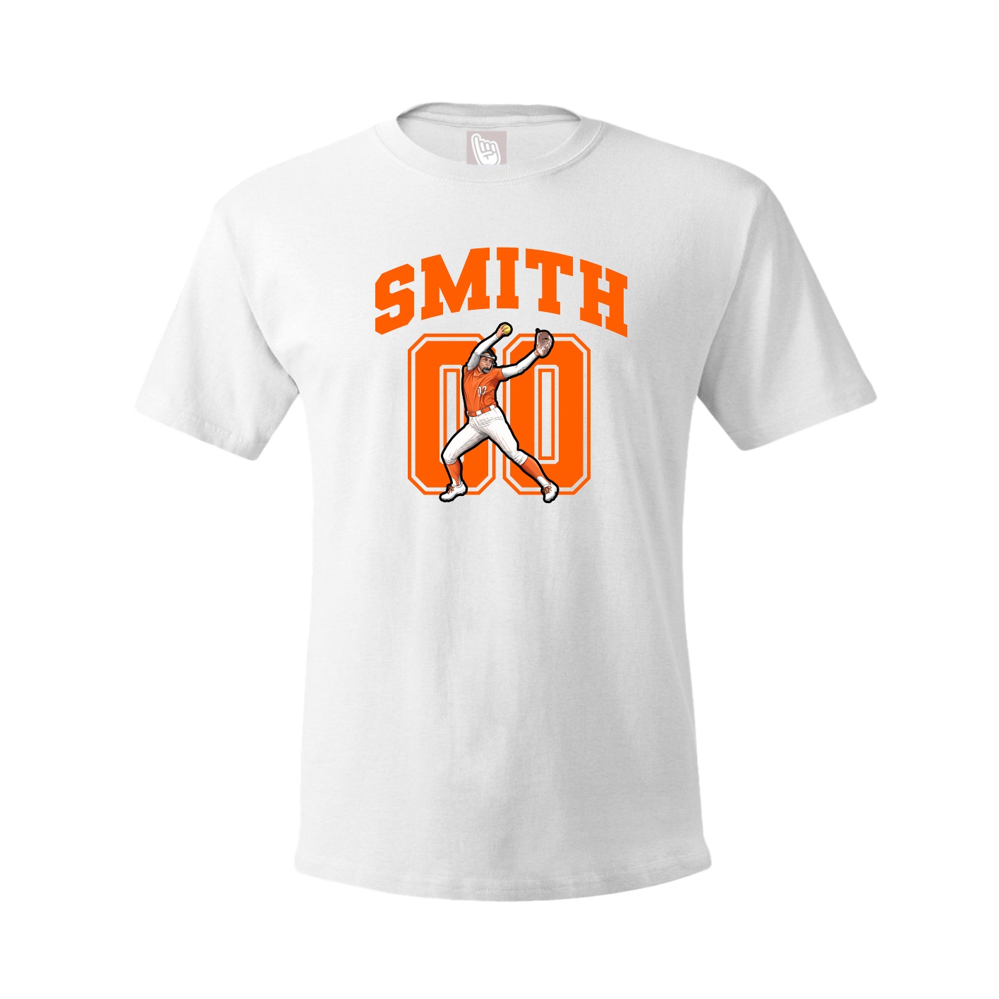 Tee — Number in White