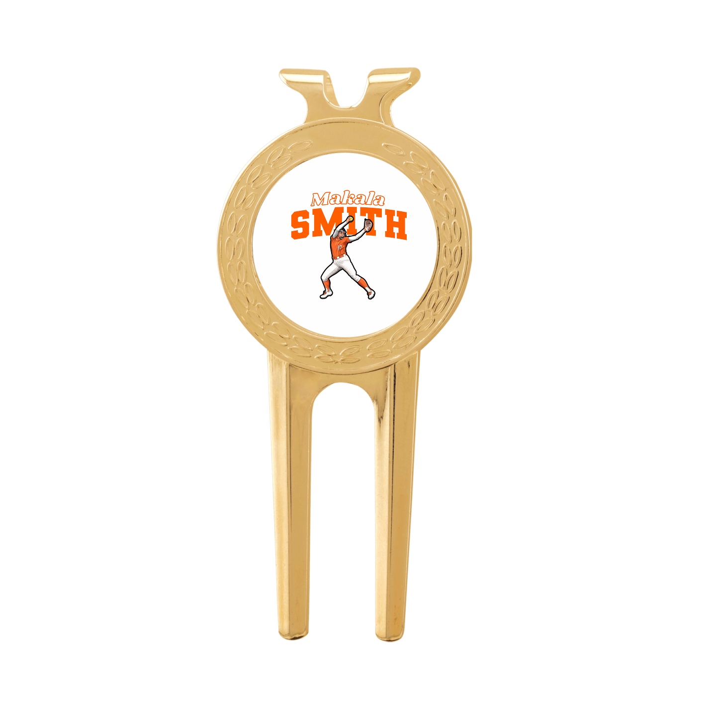 Divot Tool with Ball Marker — Name Arch in Classic