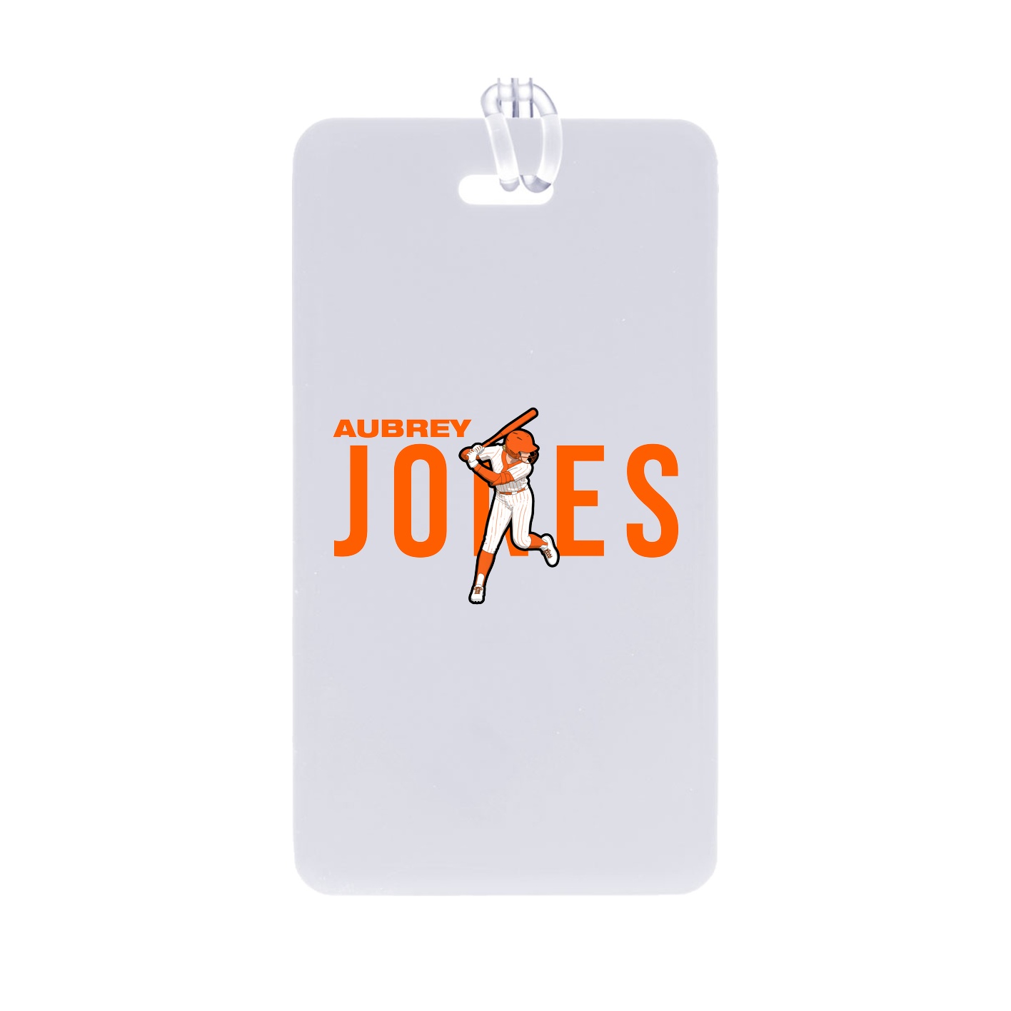 Bag Tag — Player Name in Classic