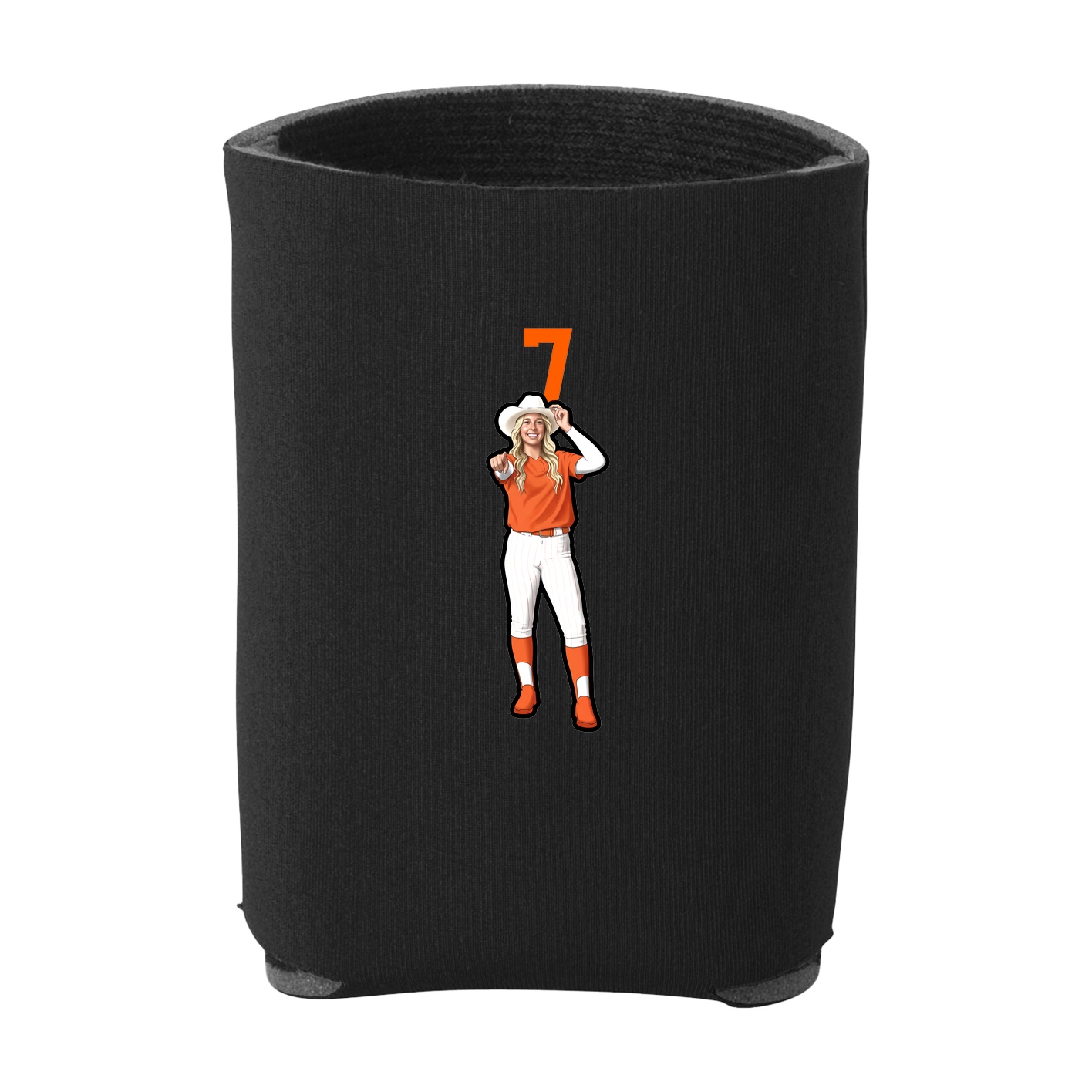 Can Holder — Number Top in Black