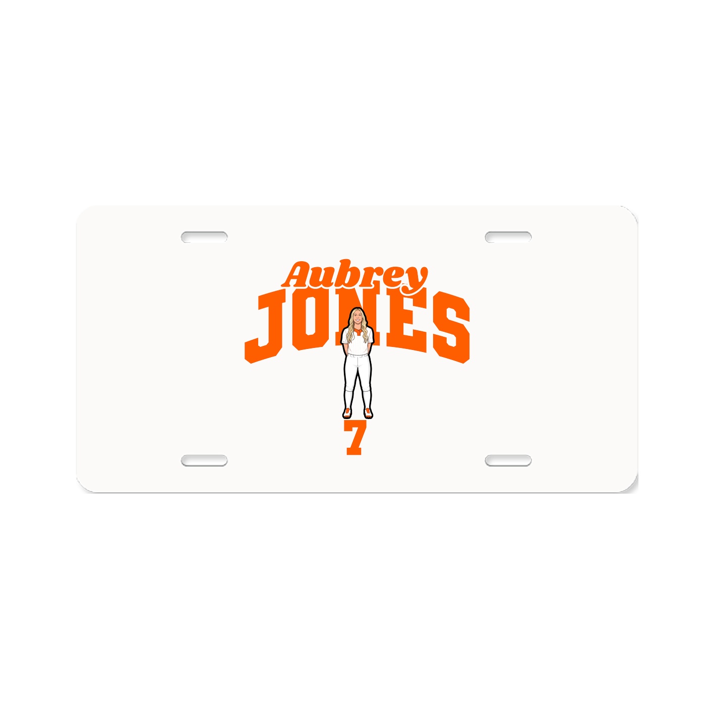License Plate — Signature Arch in Classic