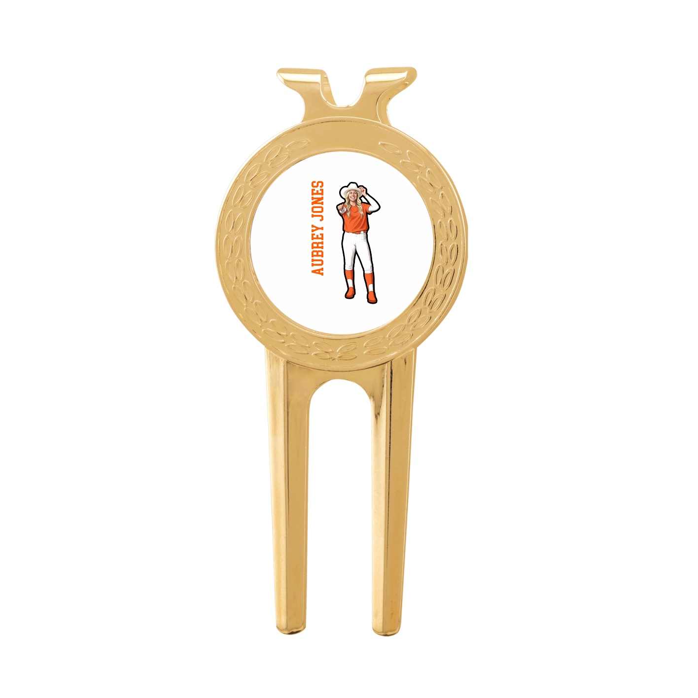 Divot Tool with Ball Marker — Name Vertical in Classic