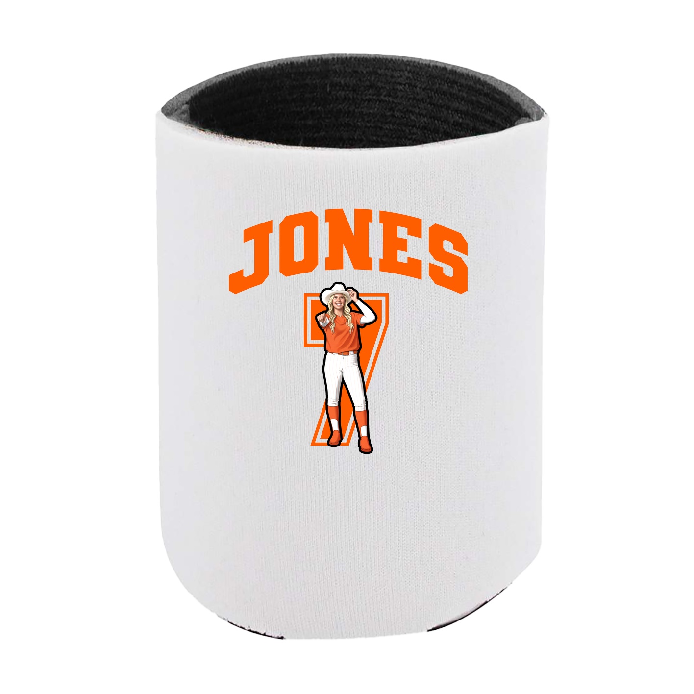 Can Holder — Number in White