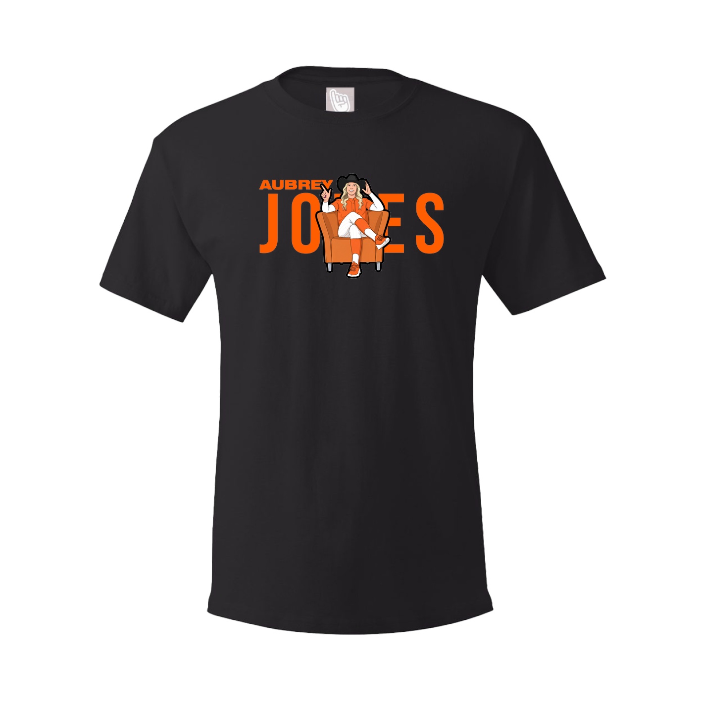 Youth Tee — Player Name in Black