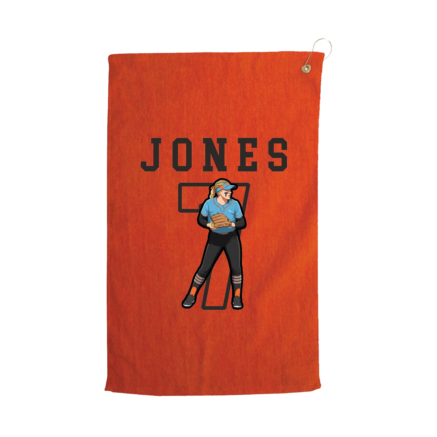 Golf Towel — Shirsey in Orange