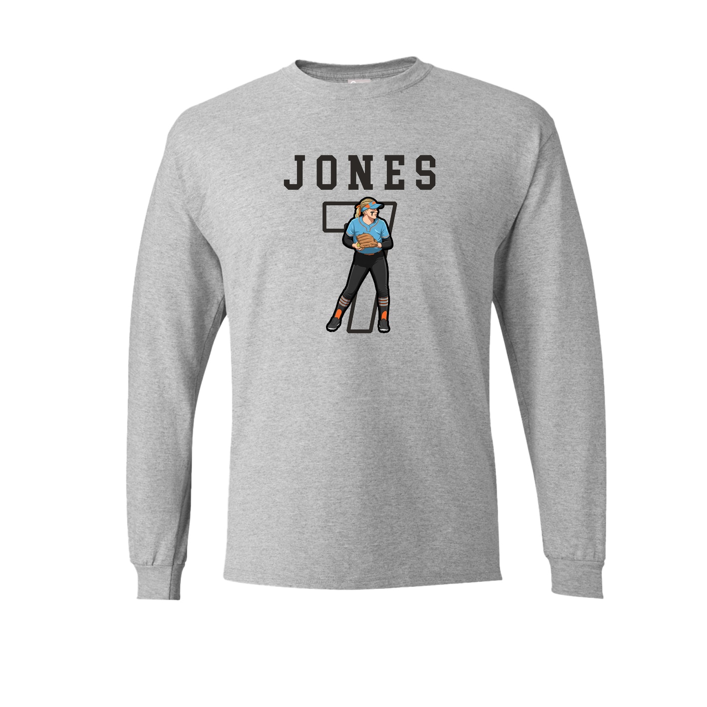 Long Sleeve Tee — Shirsey in Grey
