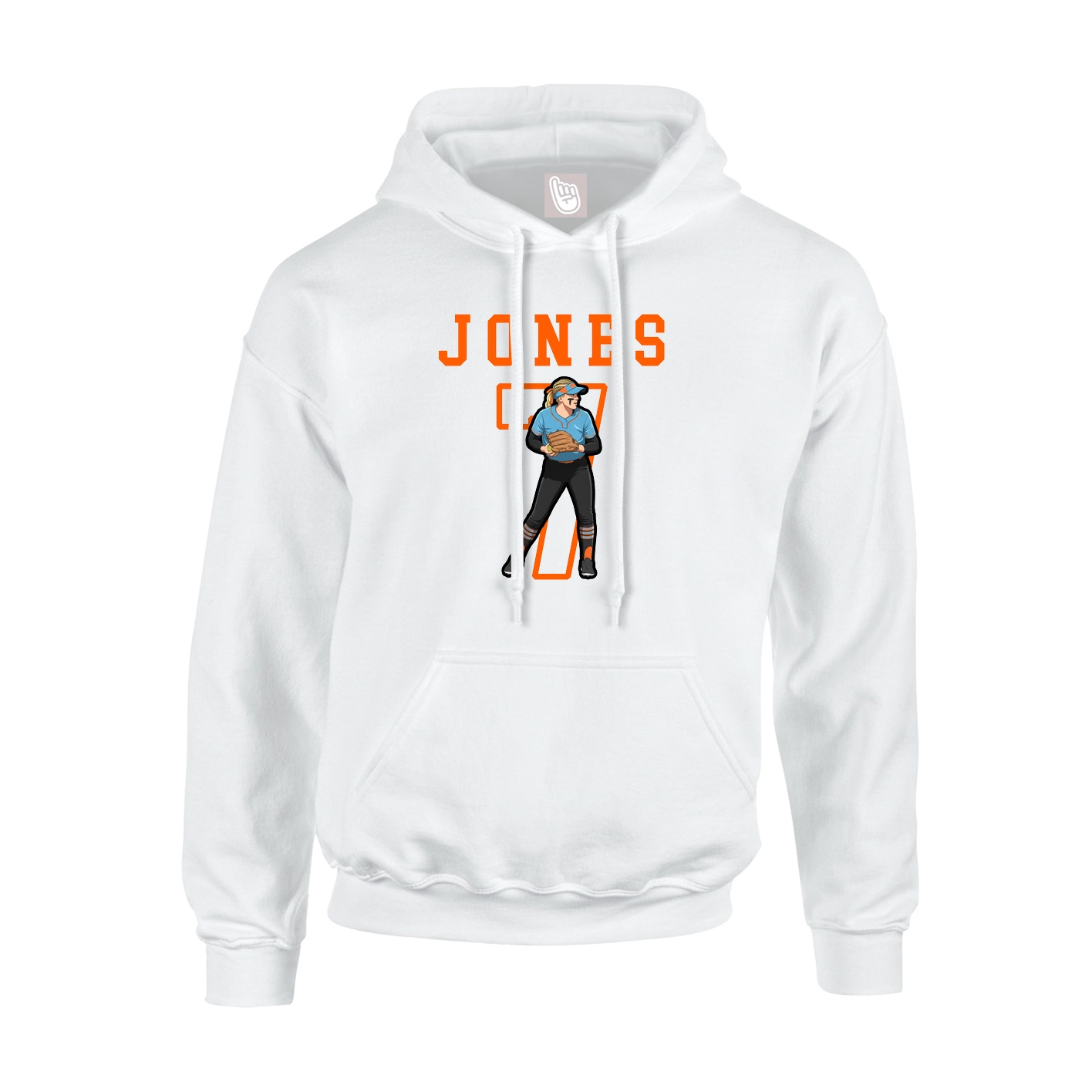 Youth Hoodie — Shirsey in White