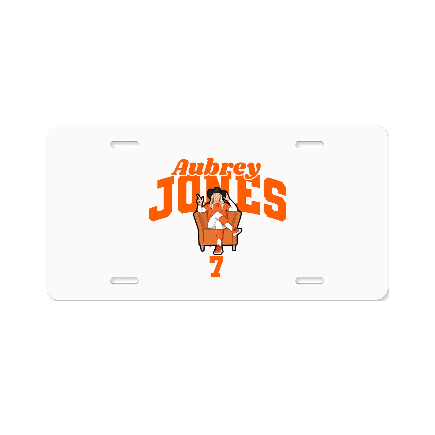 License Plate — Signature Arch in Classic